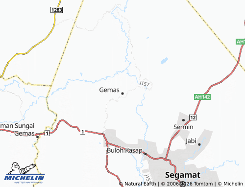 Mapa MICHELIN Gemas - ViaMichelin