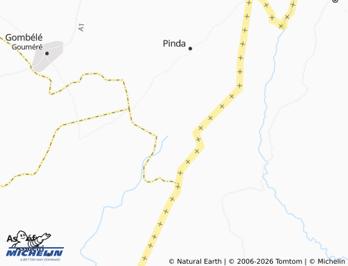 Mapa MICHELIN Kérébio - ViaMichelin