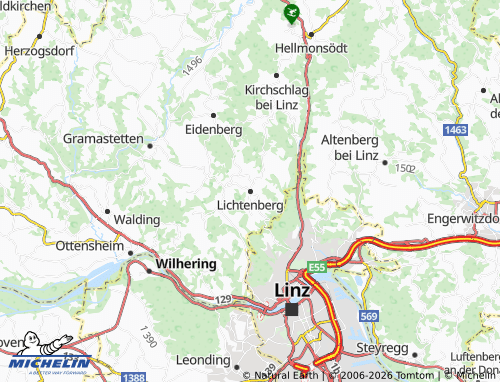 MICHELIN Lichtenberg map - ViaMichelin