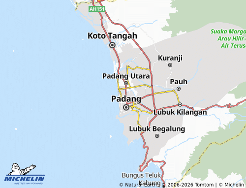 Mapa MICHELIN Ujung Gurun - ViaMichelin
