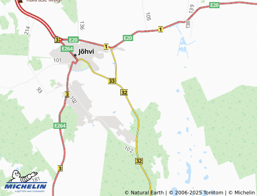 MICHELIN Kose map - ViaMichelin