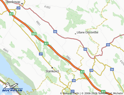 Carte MICHELIN Vukšić - ViaMichelin