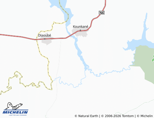Mapa MICHELIN Bamako - ViaMichelin
