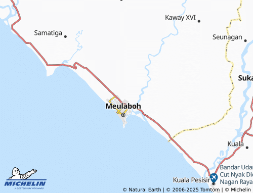 MICHELIN Gampa map - ViaMichelin