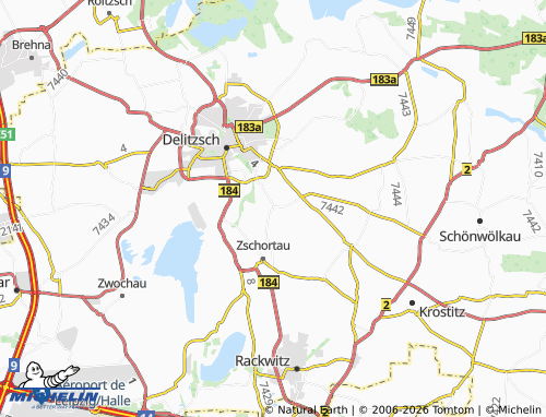 MICHELIN Selben map - ViaMichelin