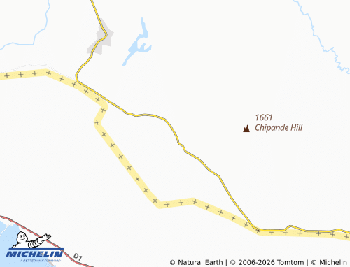 MICHELIN Chiwanda map - ViaMichelin