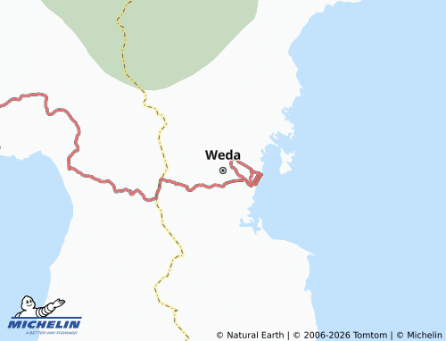 MICHELIN Weda map - ViaMichelin