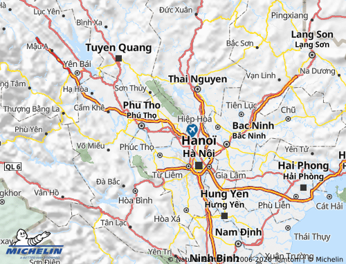 Mapa MICHELIN Bình Xuyên - ViaMichelin
