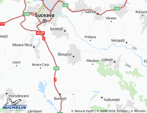Mappa MICHELIN Bosanci - ViaMichelin