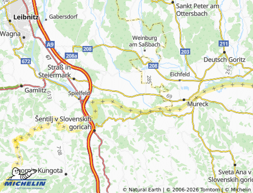 MICHELIN Lichendorf map - ViaMichelin