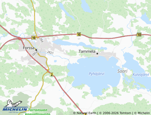 MICHELIN-Landkarte Kytö - ViaMichelin
