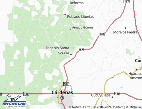 Mappa MICHELIN Ingenio Santa Rosalía - ViaMichelin