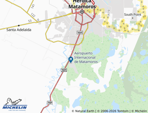 MICHELIN El Cambio map - ViaMichelin