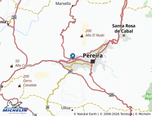 Mappa MICHELIN Paz Verde - ViaMichelin
