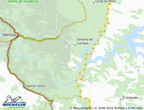 MICHELIN Bens map - ViaMichelin
