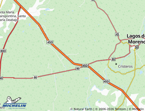 MICHELIN Bernalejo map - ViaMichelin
