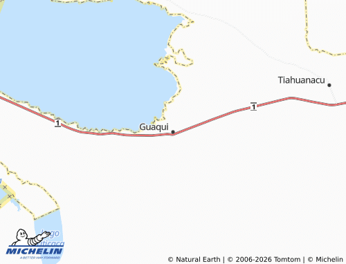 MICHELIN Guaqui map - ViaMichelin