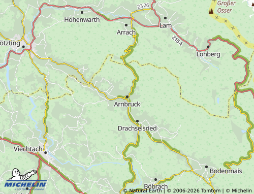 MICHELIN Arnbruck map - ViaMichelin