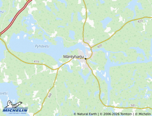 Carte MICHELIN Kompanmäki - ViaMichelin