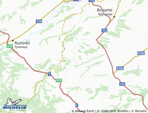 Mapa MICHELIN Bukovets - ViaMichelin