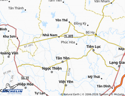 Mapa MICHELIN Liên Sơn - ViaMichelin
