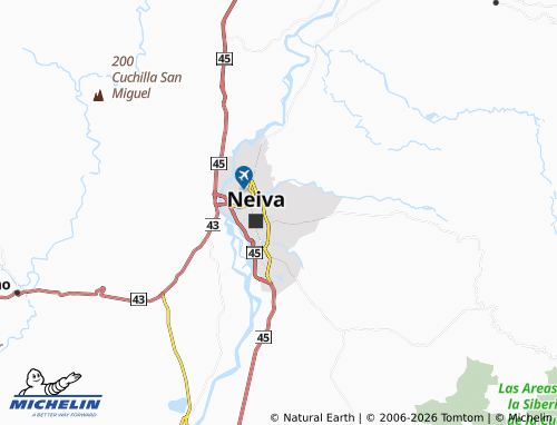 Mapa MICHELIN La Colina - ViaMichelin