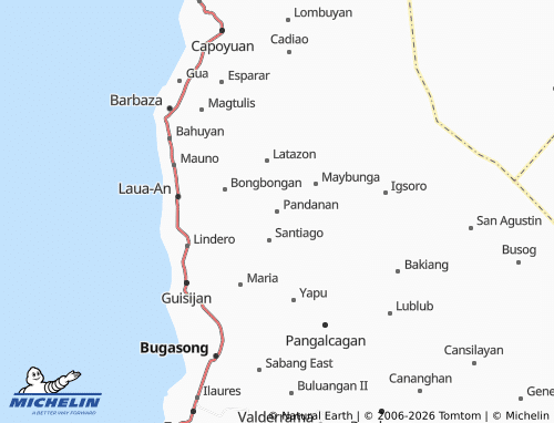 MICHELIN Pandanan map - ViaMichelin