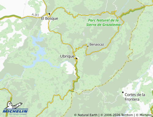 MICHELIN Ubrique map - ViaMichelin
