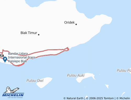 MICHELIN Yensama map - ViaMichelin