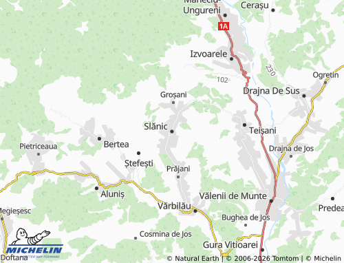 MICHELIN-Landkarte Slănic - ViaMichelin