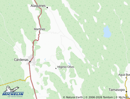 MICHELIN-Landkarte El Sabino - ViaMichelin