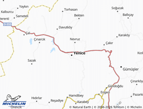 Mappa MICHELIN Kurtuluş - ViaMichelin