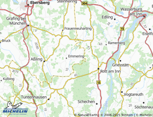 Mapa MICHELIN Schalldorf - ViaMichelin