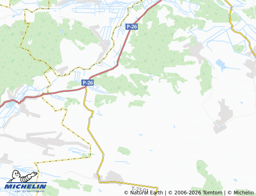 MICHELIN Yosypivtsi map - ViaMichelin