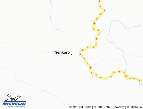 Mappa MICHELIN Tienkoro - ViaMichelin