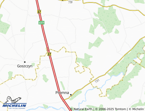 Carte MICHELIN Daltrozów - ViaMichelin
