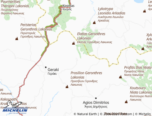 MICHELIN Karitsa map - ViaMichelin