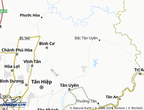 Mapa MICHELIN Tân Lập - ViaMichelin