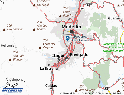 MICHELIN La Hondonada map - ViaMichelin