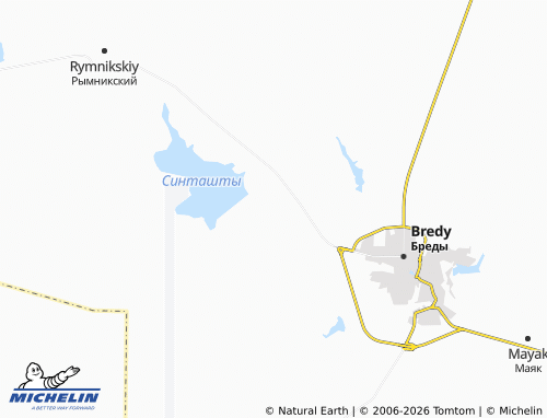 MICHELIN-Landkarte Mirnoye - ViaMichelin