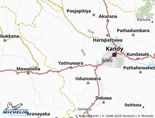 MICHELIN Imbulmalgama map - ViaMichelin
