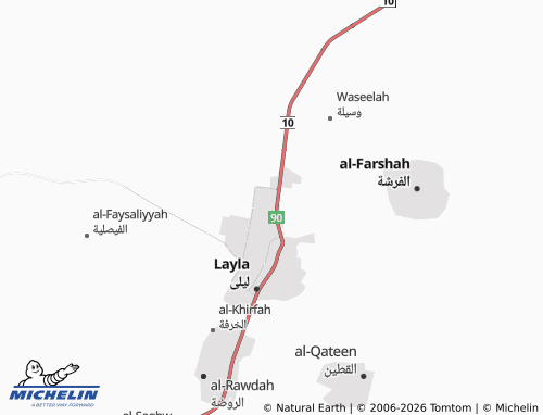 Mapa MICHELIN al-Khalidiyyah - ViaMichelin