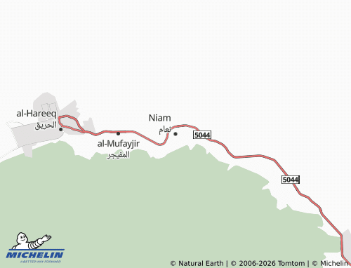 Carte MICHELIN Niam - ViaMichelin
