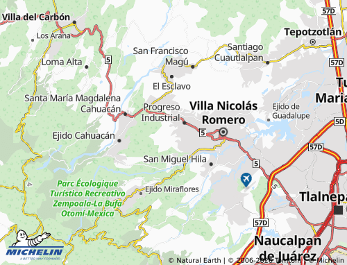 Kaart MICHELIN Loma Larga - ViaMichelin