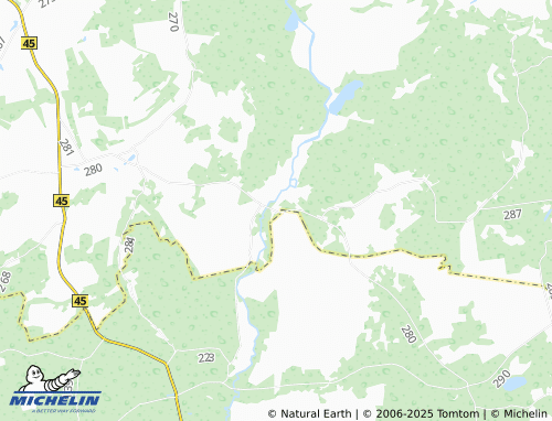 MICHELIN Lääniste map - ViaMichelin