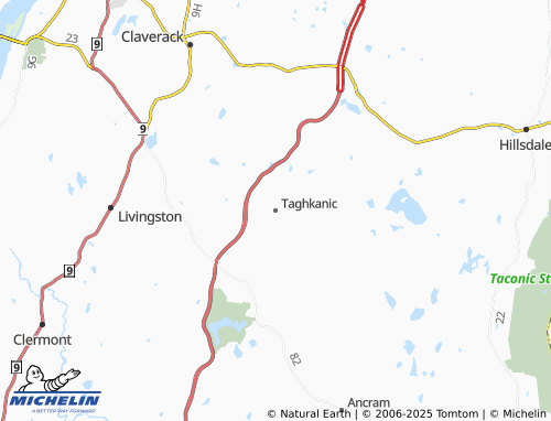 Mapa MICHELIN Taghkanic - ViaMichelin