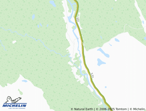 MICHELIN Ödsgårdsmon map - ViaMichelin