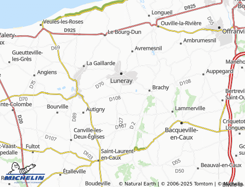MICHELIN Greuville map - ViaMichelin