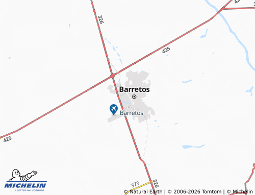 MICHELIN Baroni map - ViaMichelin