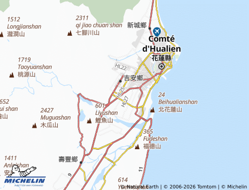 Mappa MICHELIN Yǒngxīng - ViaMichelin